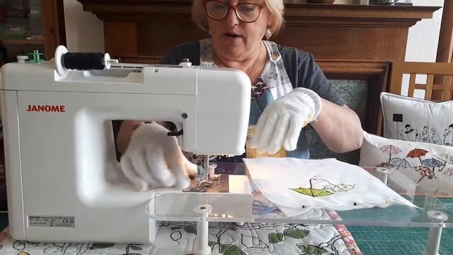 Drawing with a sewing machine смотреть онлайн