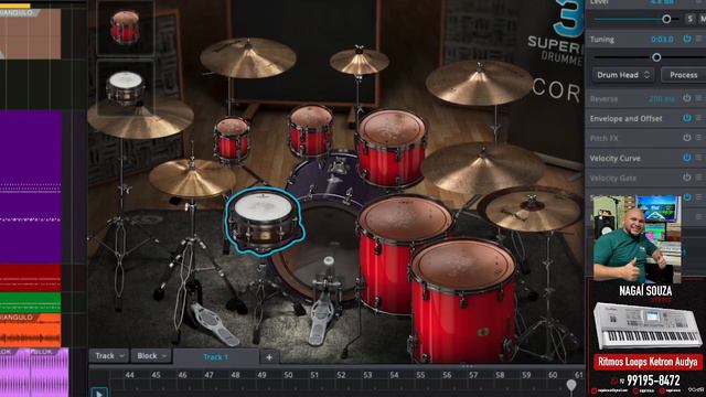 Pizeiro Xotezao Loop drum para Audya / Por : Nagai Souza смотреть онлайн