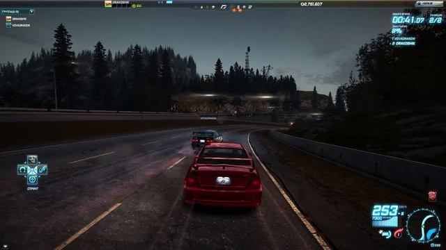 Гонка ГОЛИАФ через всю карту в Need For Speed WORLD! смотреть онлайн