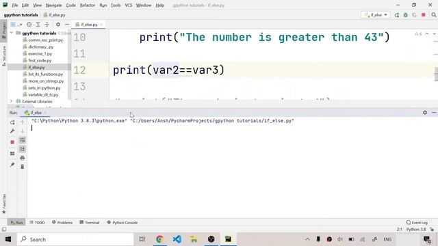 If-else and elif Conditionals In Python | Beginners Mate Python | #13 смотреть онлайн