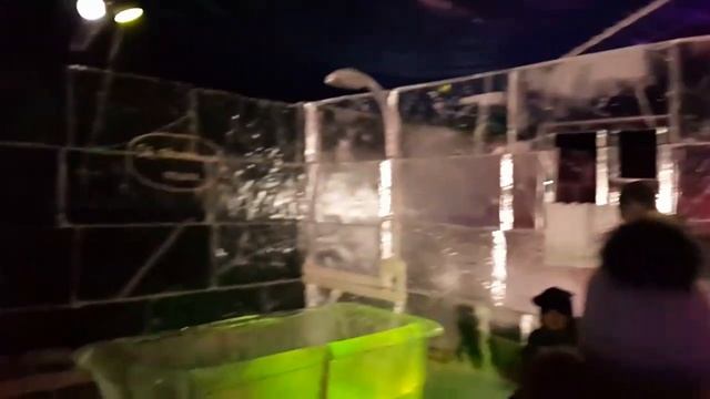 На выставке ледяных скульптур "Ледяная сказка" смотреть онлайн