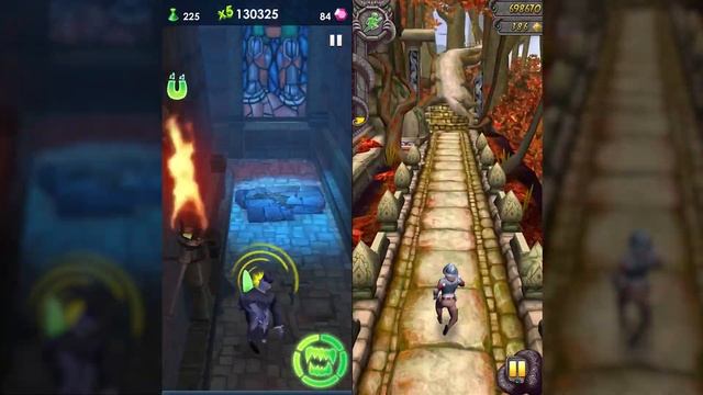 Zombie Run 2 - Monster Runner Game Vs Temple Run 2 Jungle Fall - Android,iOS All Levels Game Play смотреть онлайн