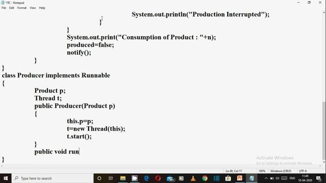 Inter Thread Communication Program using wait(), notify() and join() method in java (हिंदी में) смотреть онлайн