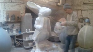 Формовка скульптуры. Как сделать матрицу для тиражирования.