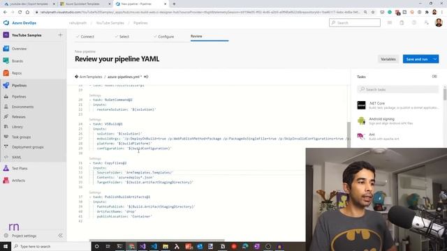 Using ARM TEMPLATES In AZURE DEVOPS PIPELINE To Automatically CREATE INFRASTRUCTURE As CODE смотреть онлайн