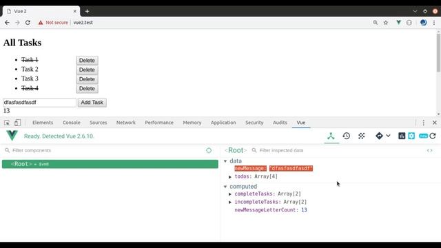 #8 - Vue.js Devtools | Vue 2 Basics, Beginner tutorials смотреть онлайн