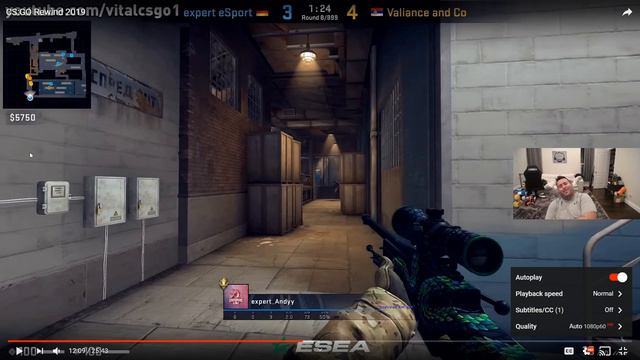 Moe Reacts: CS:GO Rewind 2019 смотреть онлайн