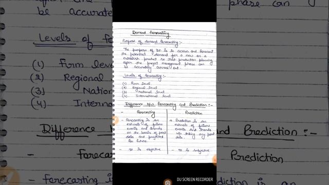 Demand forecasting and difference between forecasting and prediction, IES GS project management(5) смотреть онлайн