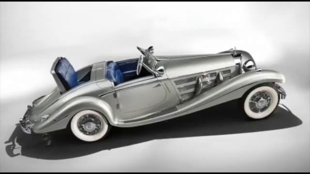 1937 Mercedes-Benz 540K Spezial Roadster смотреть онлайн