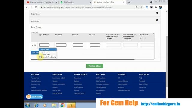 Step By Step Upload House Keeping Service Catalog | Gem Portal 4.0 How to upload Service Catalog смотреть онлайн