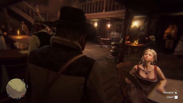 Arthur And Lenny Epic Night At The Bar On Red Dead Redemption 2 / RDR 2 PC смотреть онлайн