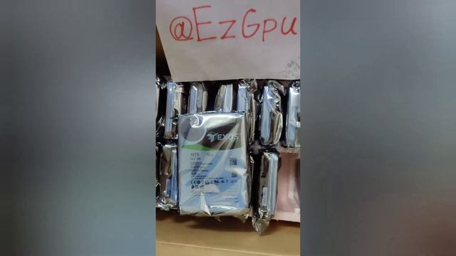 Новые жёсткие диски Seagate Exos x16，16tb， покупка любого товара в Китае. ссылка в описании смотреть онлайн