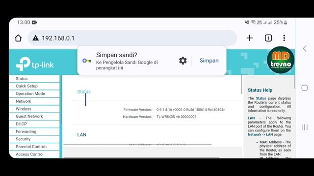 Cara Mengganti Password WIFI Lewat HP | Sandi WIFI смотреть онлайн