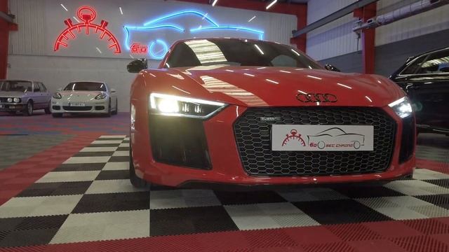 Audi R8 v10 plus 610 cv - www.uptogo.fr смотреть онлайн
