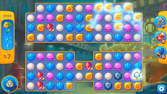 Fishdom level 3906 - 3910 🐠 Playrix HD 👋😘✌ смотреть онлайн