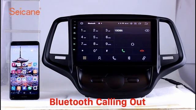 9-inch Android 9.0 GPS navigation radio 2015 Changan EADO HD touch screen Carplay смотреть онлайн