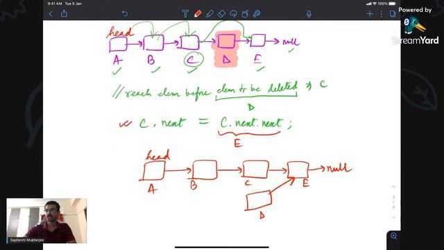 Linked List | Floyd Cycle Algo, Stack & Queue Intro | Saptarshi Mukherjee | DSA Carnival 2.0 смотреть онлайн