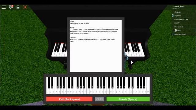 The Spectre - Alan Walker Roblox piano! смотреть онлайн