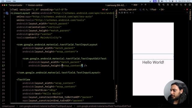 Android Studio - Caixas de Texto (TextInputLayout) смотреть онлайн