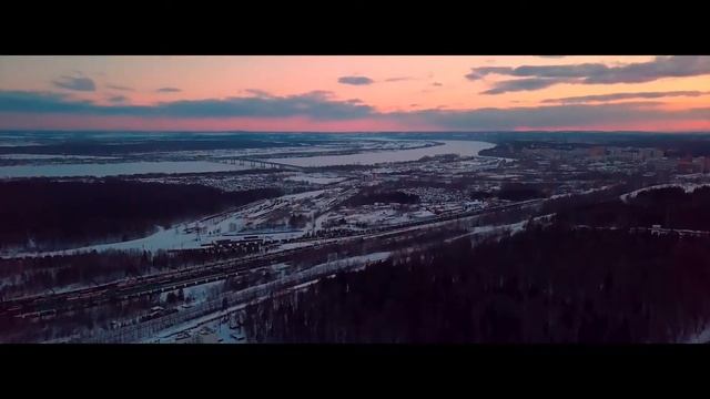 Железнодорожный микрорайон | Пермь с высоты смотреть онлайн