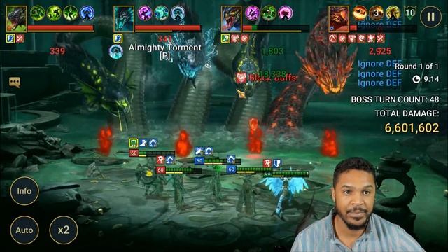 Michinaki VS Hydra UNBOOKED! REALISTIC F2P DAMAGE! Raid: Shadow Legends