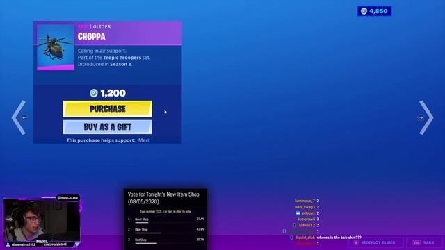 *NEW* BANDOLETTE STYLE! - Viewers React To Fortnite Item Shop [May 8th, 2020] смотреть онлайн