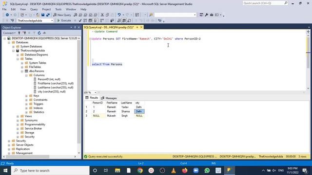 How To write UPDATE Query in SQL ? UPDATE Command Statements смотреть онлайн