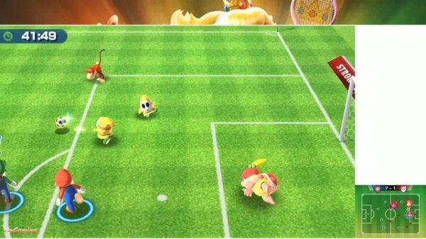 Mario Sports Superstars Gameplay Tournament Football Part 1