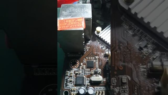 ECS H61H2-MV Desktop Computer Motherboard No Power And Works Without Network IC
