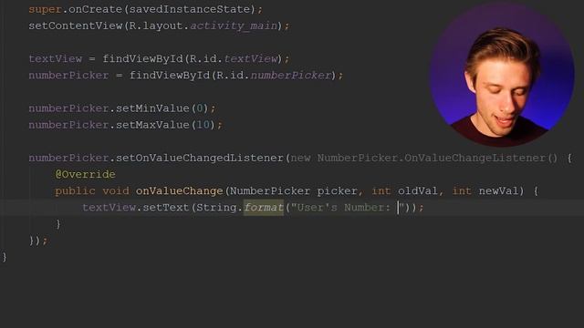 How to use the Number Picker in Android Studio | Numbers and Text смотреть онлайн