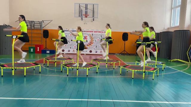 Джампинг фитнес ФЕСТ 18+, команда «Jumping XS», г. Новосибирск.