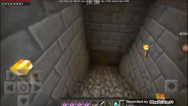 Игра Minecraft PE на Android. Железная выживание в Minecraft 4 серия убийца жителей. смотреть онлайн