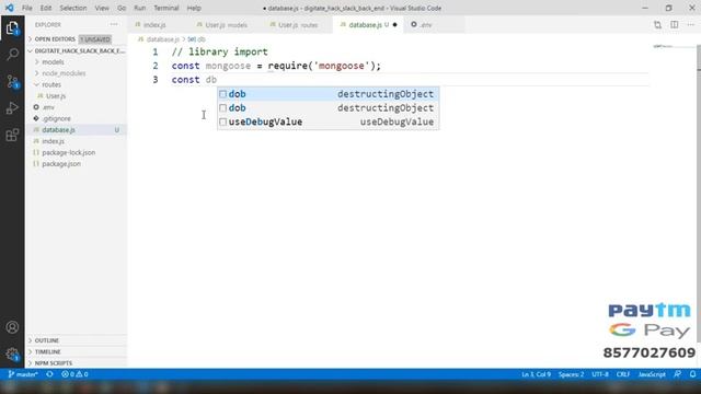 MongoDB Mongoose Connection - MERN Hiring Challege - Hindi смотреть онлайн