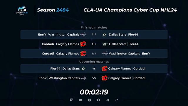 21.03.2024 ► CLA-UA Champions Cyber Cup смотреть онлайн