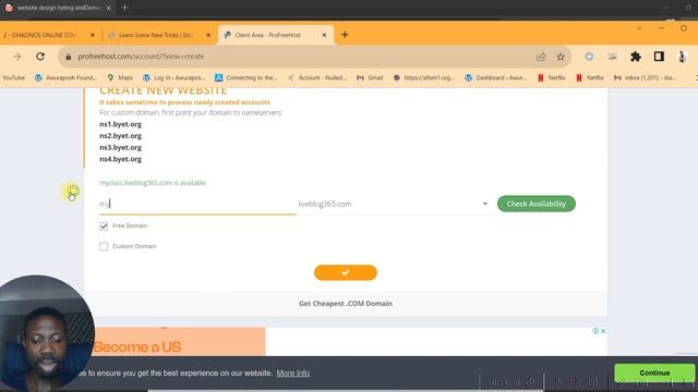 how to Create a FREE WordPress Website With Free Hosting & Free Domain Name! (for 2023) pt1 смотреть онлайн