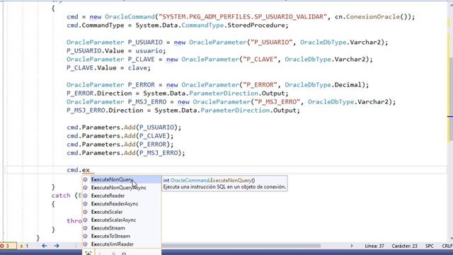 Sist Adm Usuarios y Perfiles #5 Form Login Validar con Oracle смотреть онлайн
