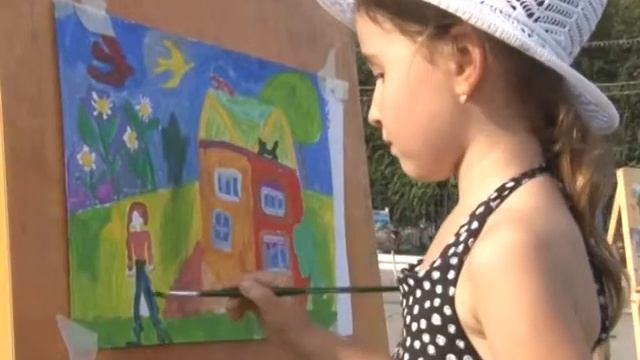 Фестиваль "Дети рисуют в городе" смотреть онлайн