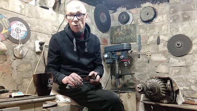 КРАСИВАЯ КЛЁПКА НА РУКОЯТЬ НОЖА. ПРОЦЕСС РАБОТЫ. смотреть онлайн