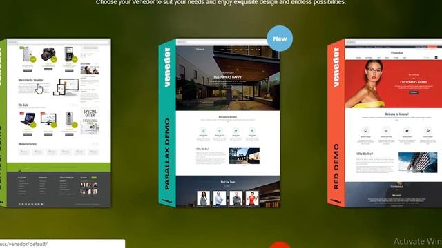 Venedor WordPress + WooCommerce Theme смотреть онлайн