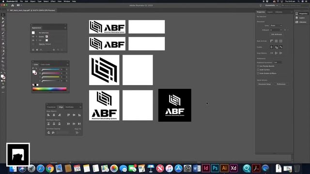 How to export your logo files for clients | Adobe AI CC 2019 смотреть онлайн