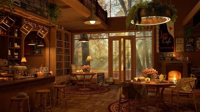 Warm Jazz Music ☕ Smooth Jazz Music To Relax_Study_Work To