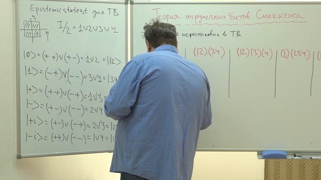 Никитин Н. В. - Матрица плотности - Теория игрушечных битов Спеккенса (Spekkens toy bit). Часть 2 смотреть онлайн