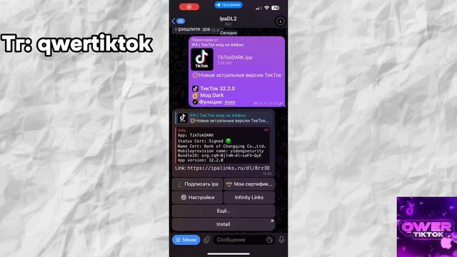 Новый СЕКРЕТНЫЙ ТикТок на айфон! Скачать ТикТок на айфон в 2024 году! смотреть онлайн