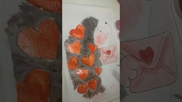 Рисуем Ёжика☺️ Ёжик- Валентин смотреть онлайн