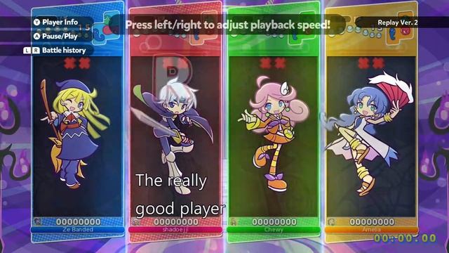 [Puyo Puyo Champions] 4 Player Fever Experience смотреть онлайн