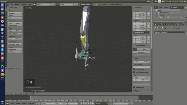 Создание rig ноги в blender смотреть онлайн