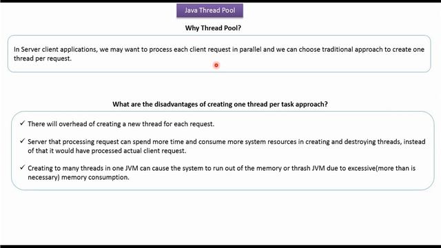 Thread pool in Java | Java thread pool | Java thread pool tutorial_Version 4 | Java Threads смотреть онлайн