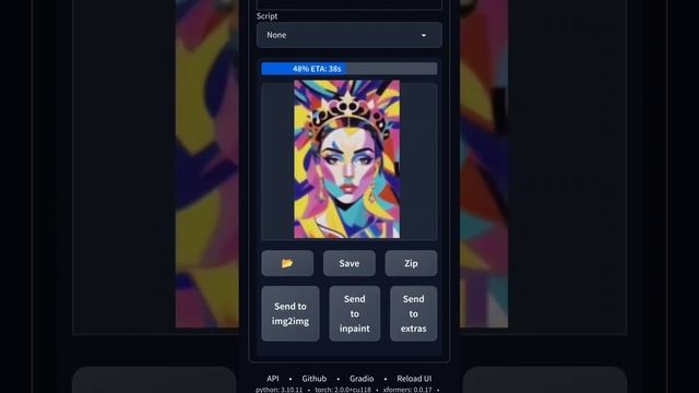 Картинки за 2 минуты с помощью нейросети Stable Diffusion смотреть онлайн