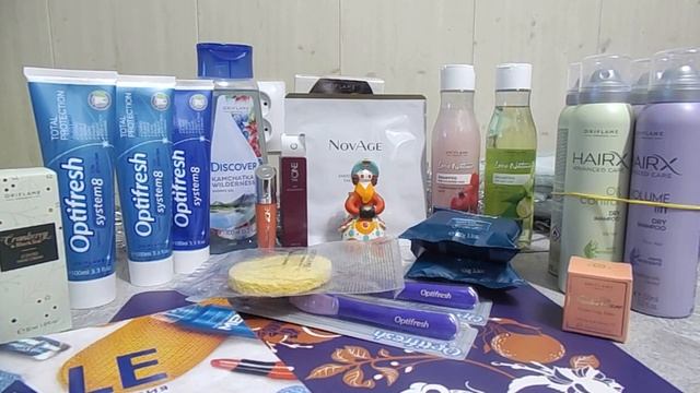 Обзор заказа по кат. Орифлейм №  16,17 ,1