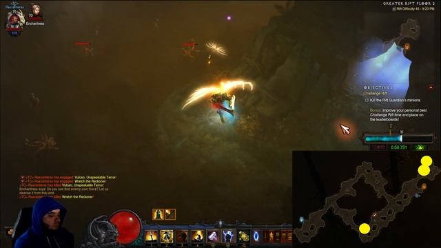 Diablo 3 Challenge Rift 287 EU Guide смотреть онлайн